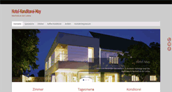 Desktop Screenshot of konditorei-may.at